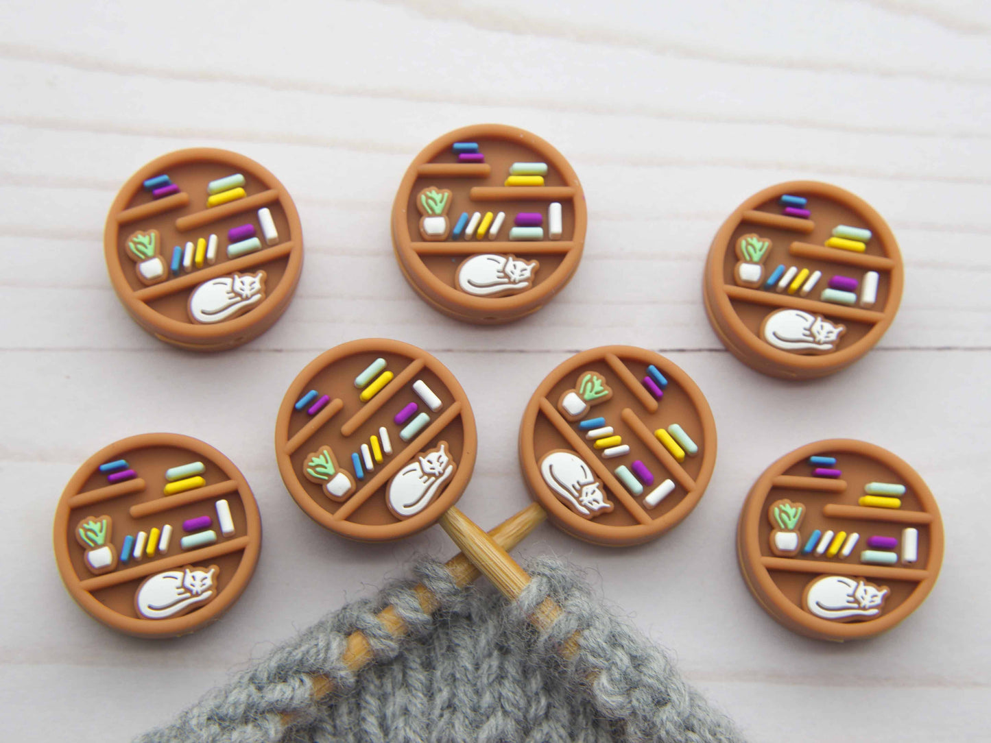 Fox & Pine Stitches - Cats + Reading | Stitch Stoppers