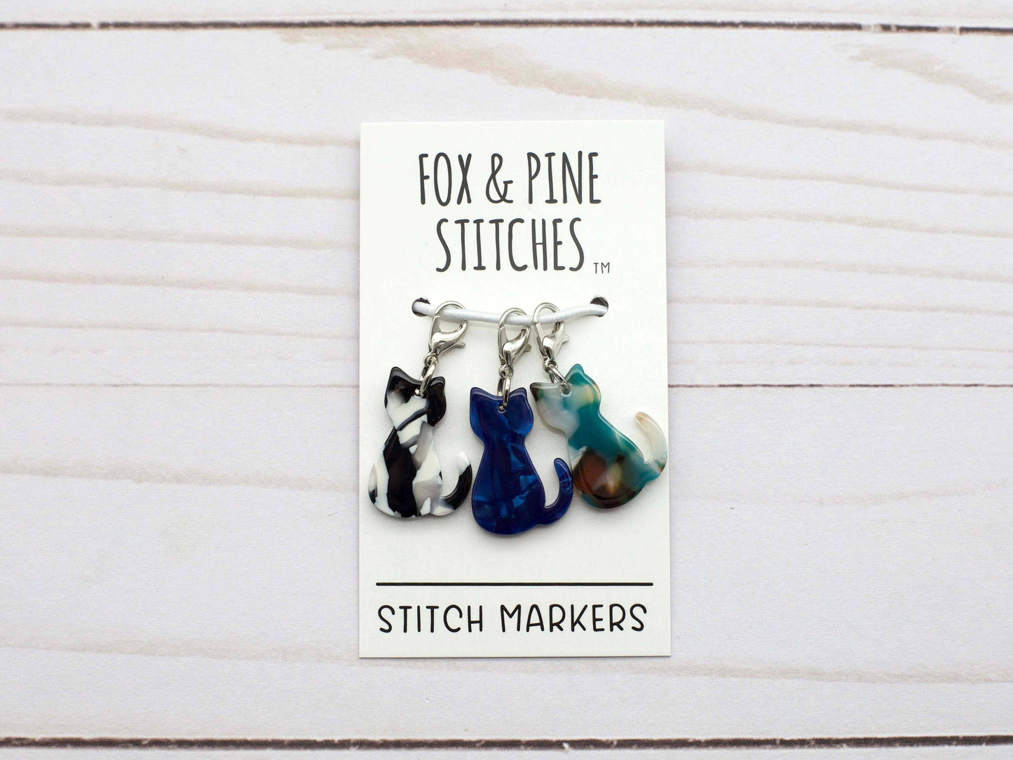 Fox & Pine Stitches - Bold Cat | Progress Keepers