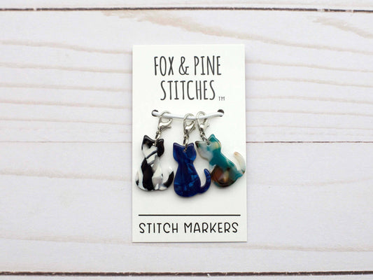 Fox & Pine Stitches - Bold Cat | Progress Keepers
