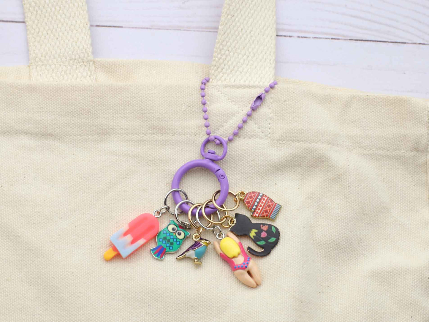 Fox & Pine Stitches - Notion Ring | Stitch Marker Holder