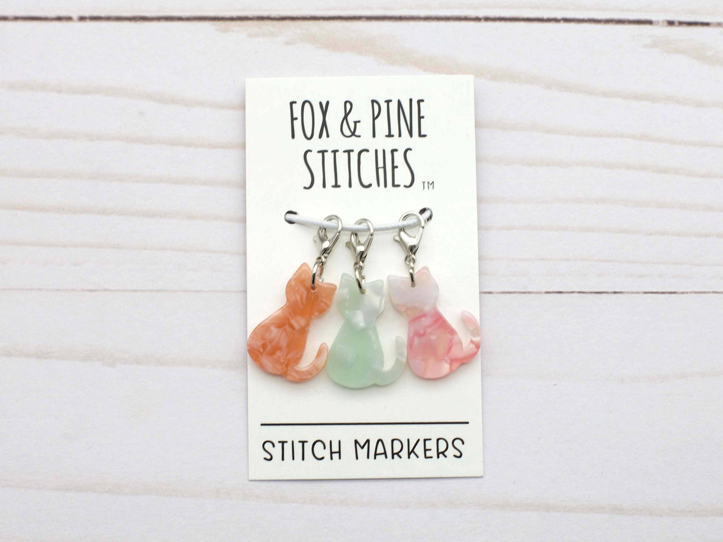 Fox & Pine Stitches - Pastel Cat | Progress Keepers