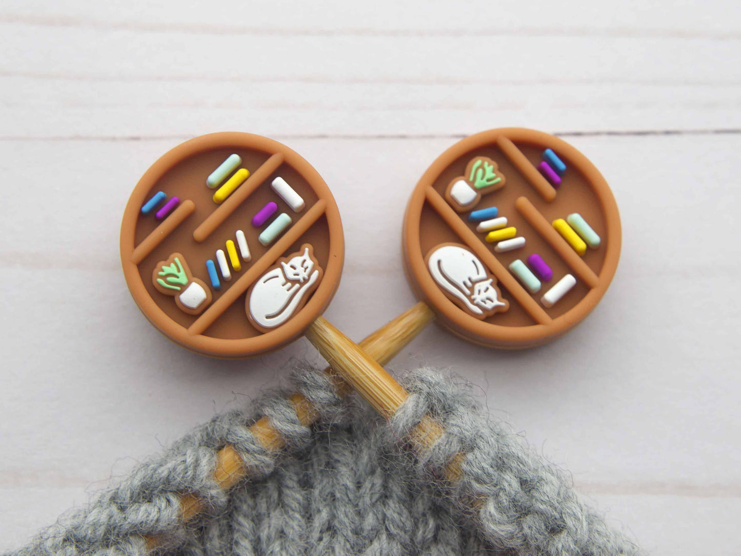 Fox & Pine Stitches - Cats + Reading | Stitch Stoppers